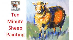 The Sunday Art Show - How to Paint a Sheep in Ten Minutes